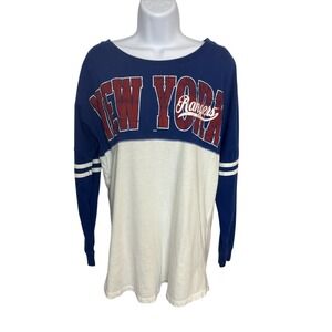 New York Rangers Hockey Womens Shirt Small 5th &‎ Ocean New Era Cotton Jersey